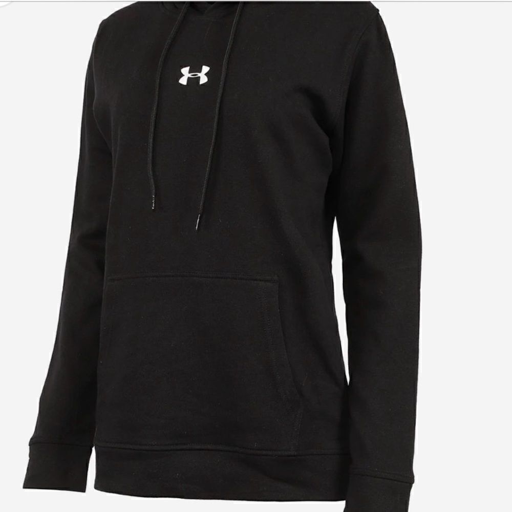 Under Armour Womens Rival Super Soft Hoodie Black 2XL NWT